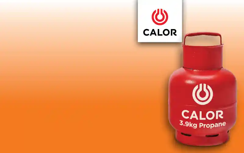 Calor Gas 3.9kg Propane Gas Bottle Panel
