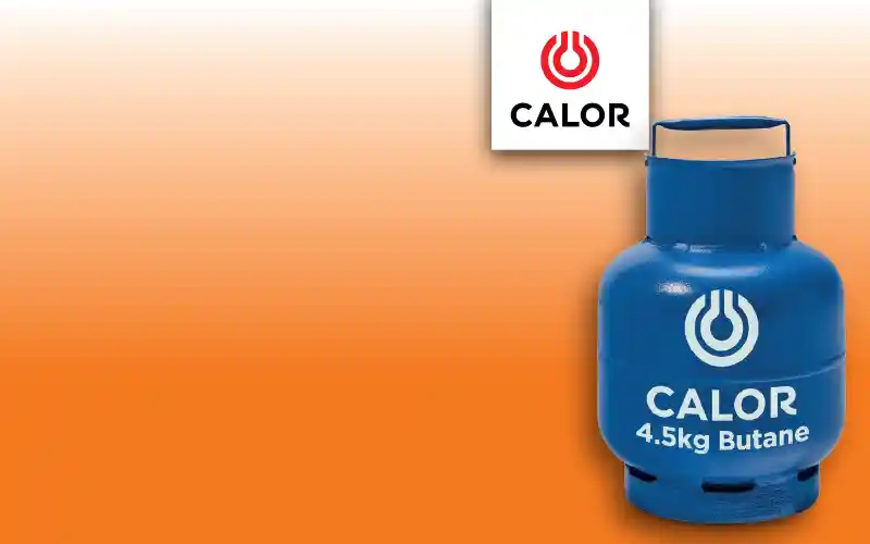 Calor Gas 4.5kg Butane Gas Bottle Panel