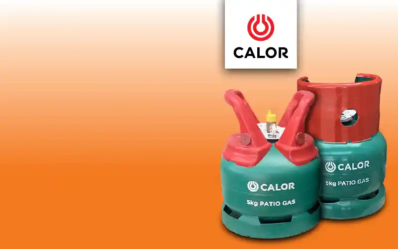 Calor Gas 5kg Patio Gas Bottle Panel